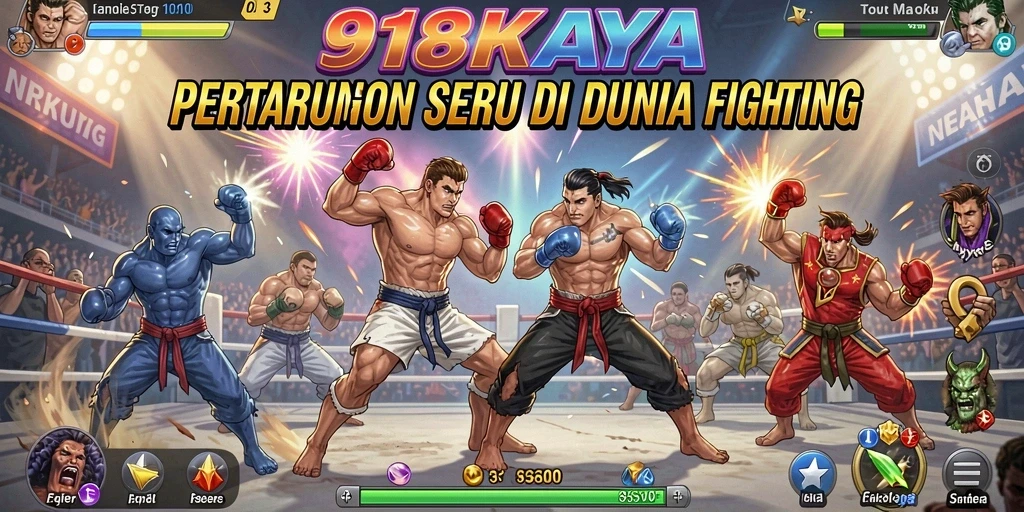 Screenshot gameplay seru dalam pertarungan di 918KAYA.