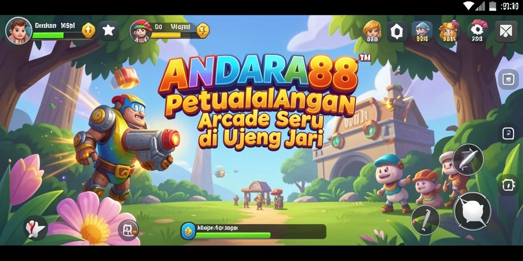 Gameplay seru dan menantang di ANDARA88.