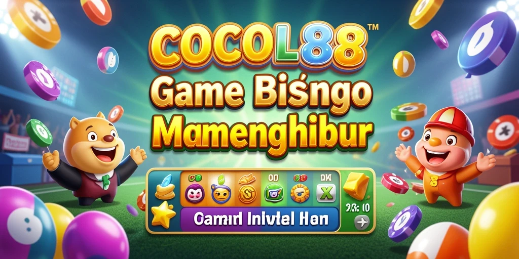 Screenshot utama COCOL88 menampilkan gameplay Bingo yang menarik.