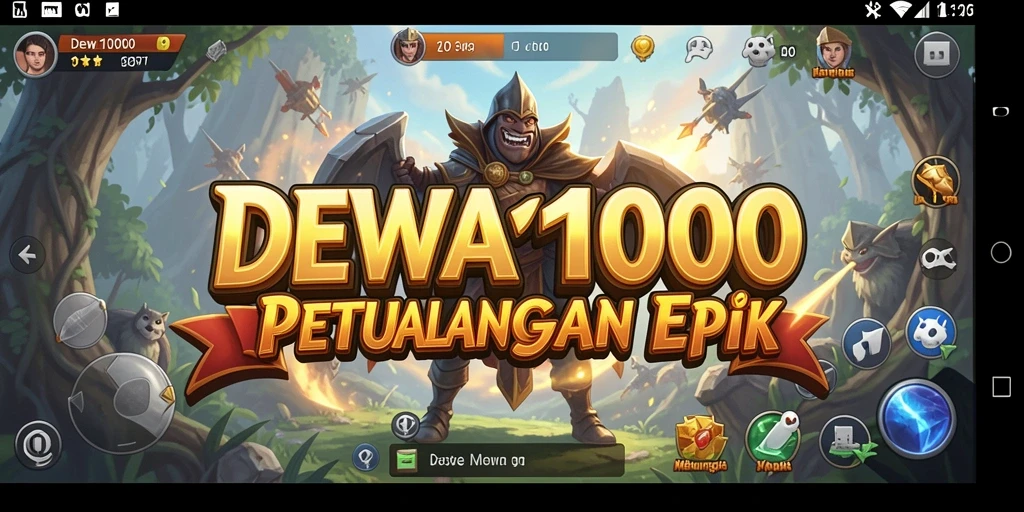 Tampilan menarik dari gameplay DEWA1000 yang penuh petualangan.