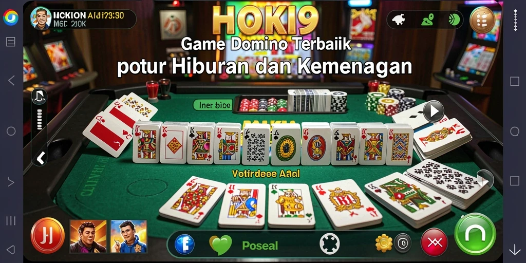 Gameplay seru HOKI9 dengan grafis menarik dalam permainan Domino.