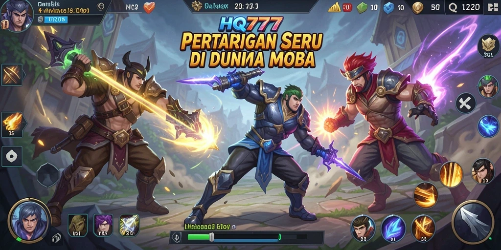 Tampilan gameplay HQ777 yang menarik dan kompetitif.