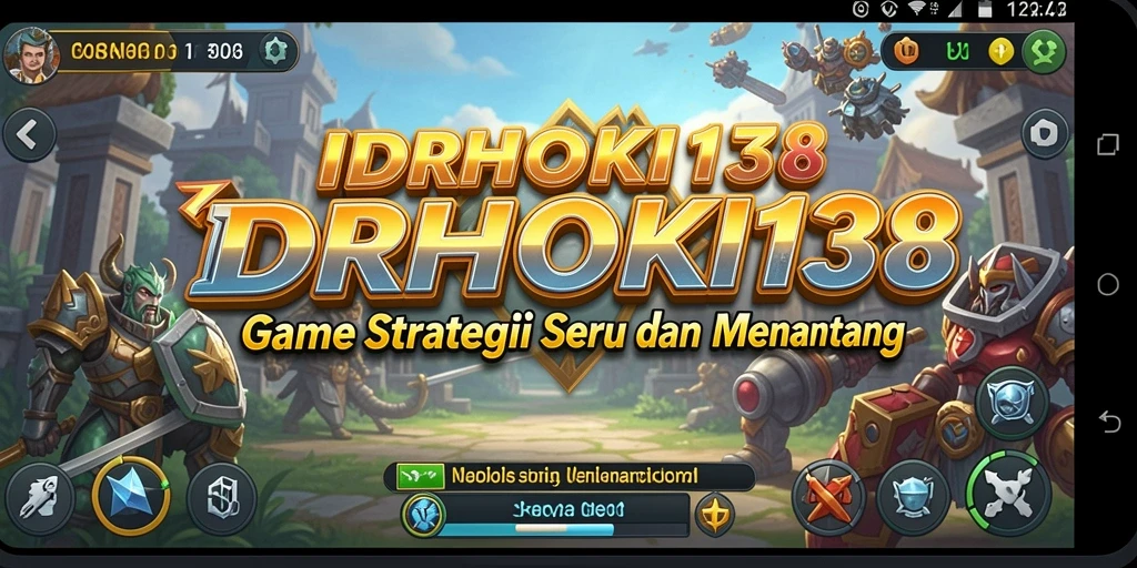 Tampilan gameplay strategi yang kompetitif di IDRHOKI138.