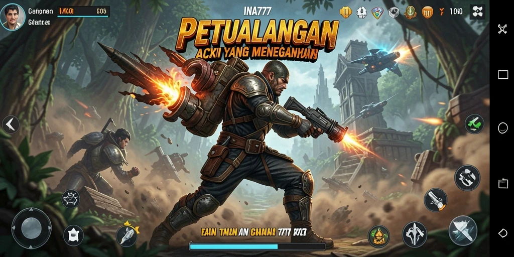 Menampilkan aksi seru dalam gameplay INA777 dengan grafis mengagumkan.