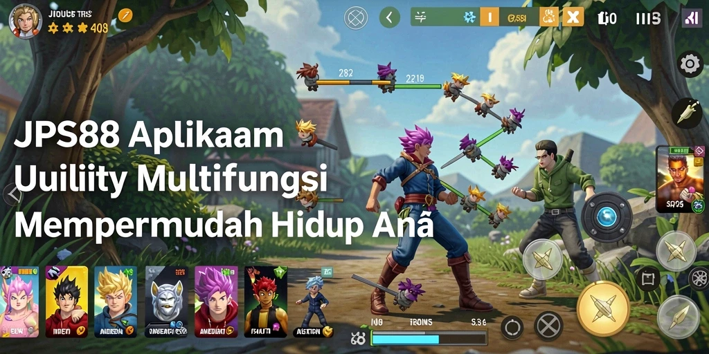 Screenshot utama JPS88 menampilkan antarmuka aplikasi Utility yang intuitif.