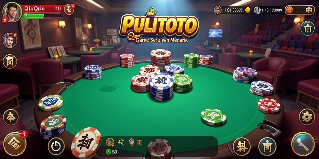 Tangkapan layar gameplay PULITOTO QiuQiu yang menarik.