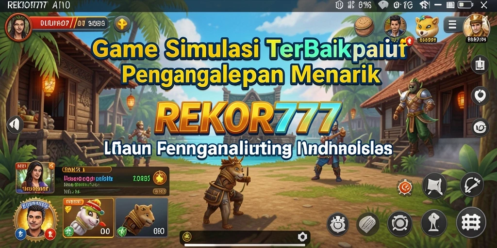 Tampilan gameplay menarik dari REKOR777 yang penuh aksi.