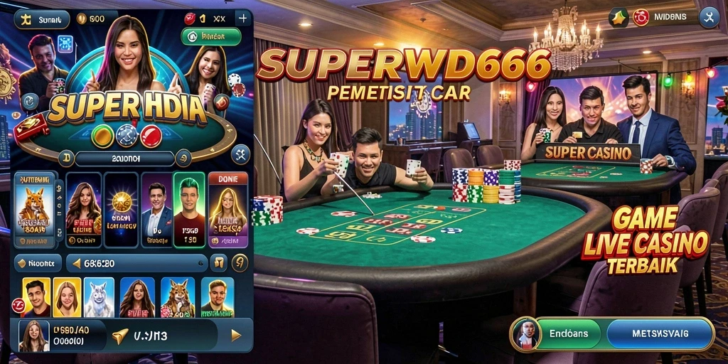 Tampilan menarik dan gameplay interaktif dalam SUPERWD666.