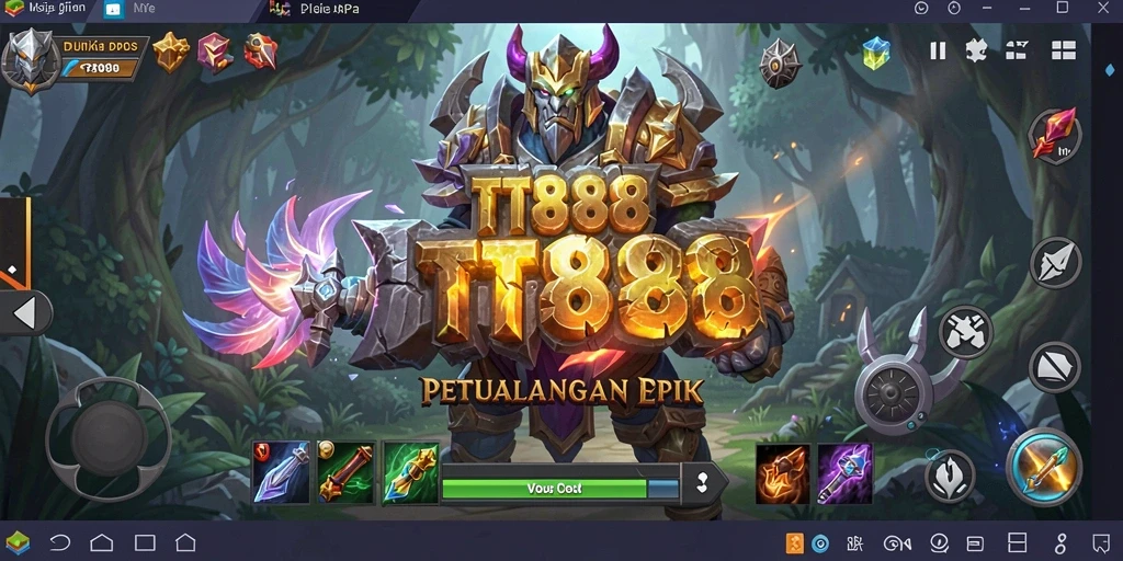Tampilan menakjubkan dari gameplay TTT888 yang mengasyikkan.