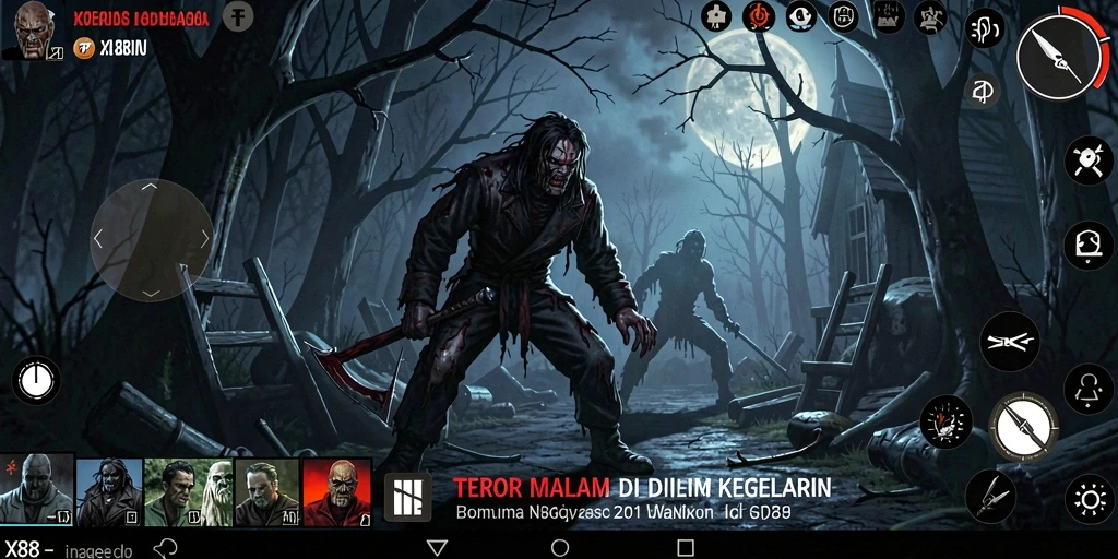 Gameplay seru dan menakutkan dari X88 yang penuh ketegangan.